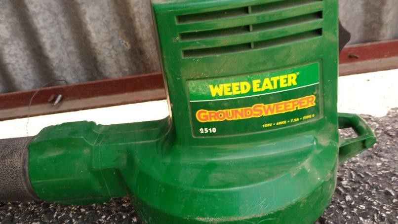 Weed Eater Barracuda Electric 195 Mph Super Leaf Blower Mulching Vac 2595