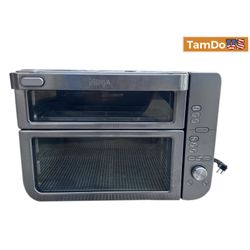 Ninja DCT451 12-in-1 Smart Double Oven FlexDoor Air Fry Countertop Oven