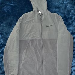Grey Nike fleece hoodie #fleecelove