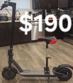 VOLPAM SP08 Electric Scooter w/ Free Seat Attachment – 500W / 22 MPH (Clean & Ready)