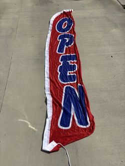 Retail FLAG - OPEN SIGN