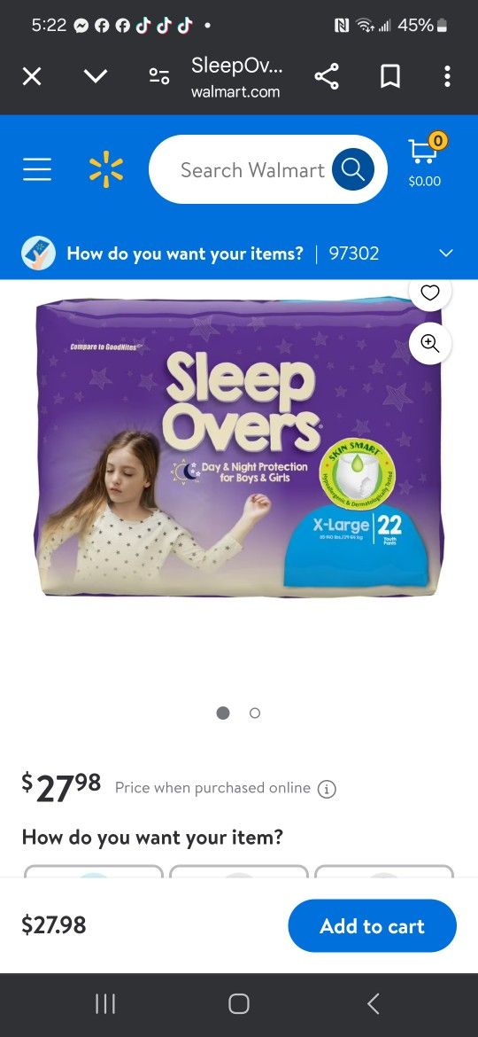 Sleep Overs Pull Ups