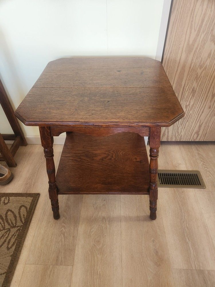 Antique Oak Side Table