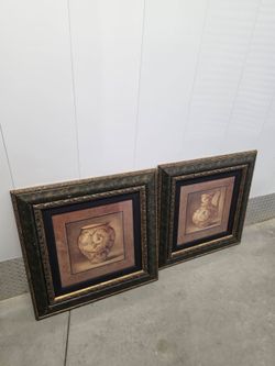 Framed Wall Art Set (2 Pieces)
