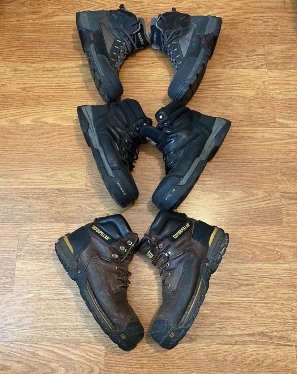 Good Brand Men’s used  Composite work Boots size 10 $50 each OBO