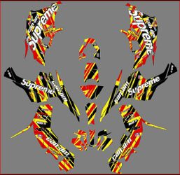 Can Am Renegade 2007 To 2012 Graphic Kit 
