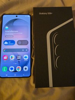 New Samsung Galaxy S26+ Plus 256GB unlocked clean imei