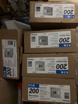 200 amp meter Base and main disconnect