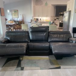 Large Leather Couch