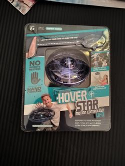 Original Hover Star Motion Controlled UFO Toy Blue