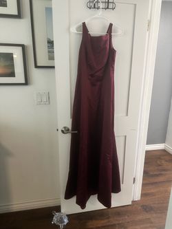 Burgundy Maroon Formal Prom Dress / Evening Gown (size 5)