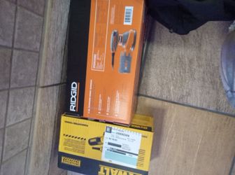 Brand New Sanders ( DeWalt & Rigid )