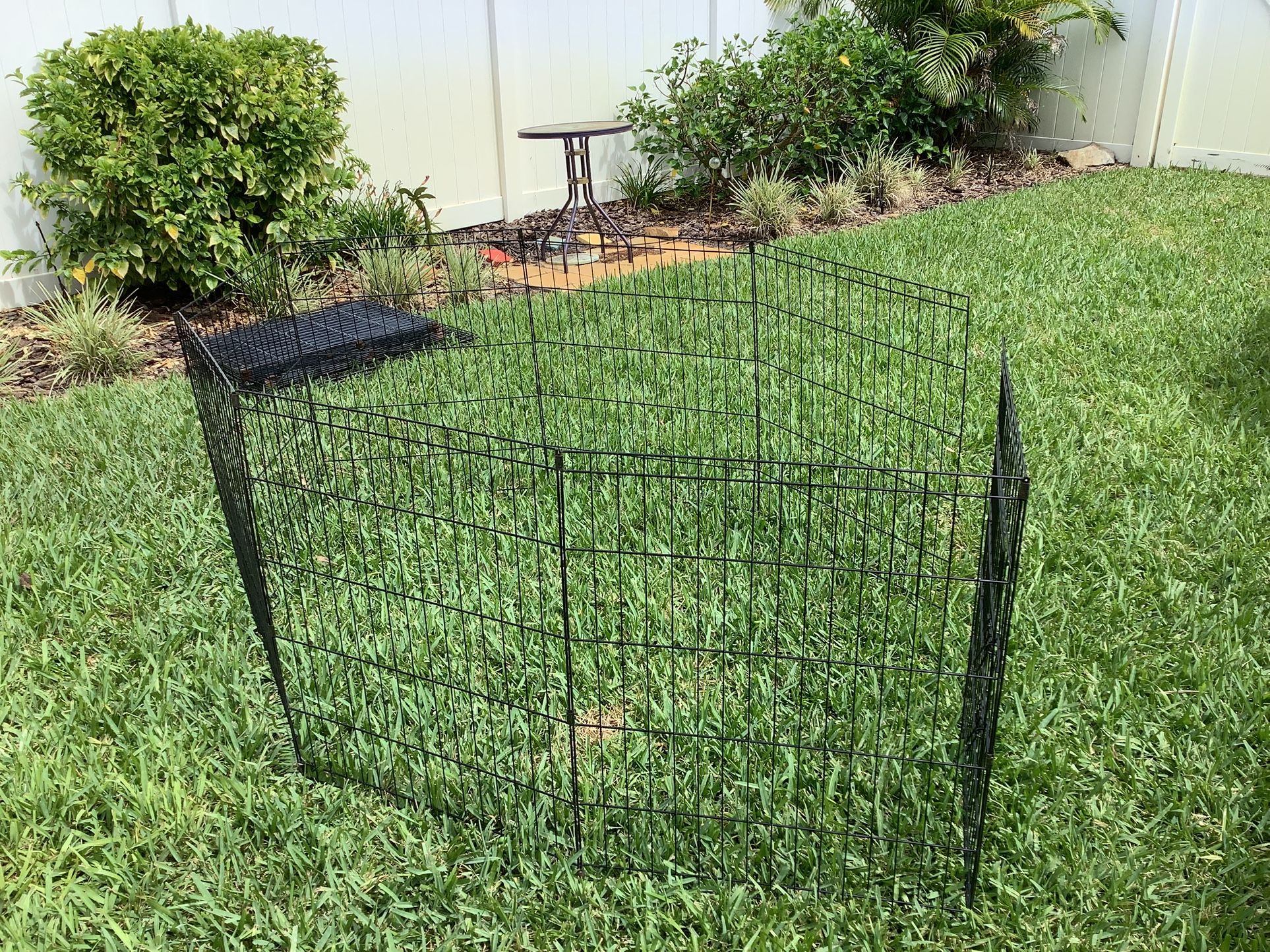 Foldable Metal Dog Exercise Pen / Pet Playpen