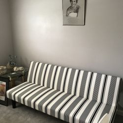 It’s A Black And White Futon