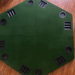 Vintage Marlboro Compass Poker Table Top Travel Case 54.5” x 47.5” Foldable