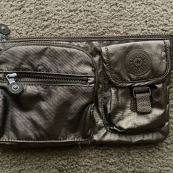 Metallic Kipling Presto Convertible Waist bag Fanny Pack