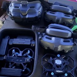 FPV Drones, DJI Goggles 3,…