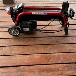 Homelite Brand Electric Wood Splitter. 