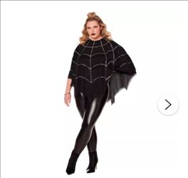 Spirit Halloween Women's Spider Pancho