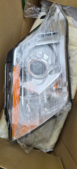 SRX Cadillac headlights