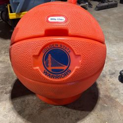 Little Tikes Basketball Toy Box Or Storage 