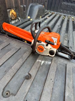 Stihl ms180. Chainsaw 16” bar