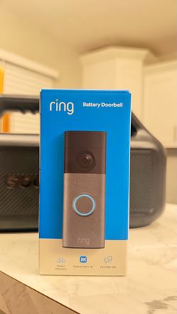Ring battery doorbell