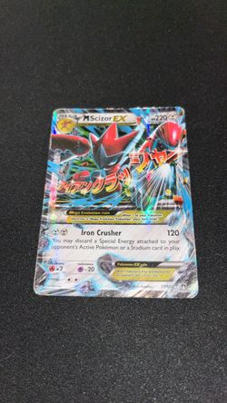 M Scizor EX Pokémon Card 77/122 Holo