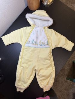 Vintage Baby Snowsuit