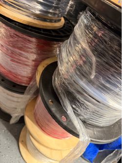 #6 wire THHN stranded copper cable new (price of each and firm )