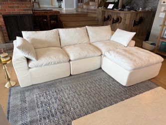 New Cloud Couch, 104" L Shaped Modular Sectional Sofa Only $499
