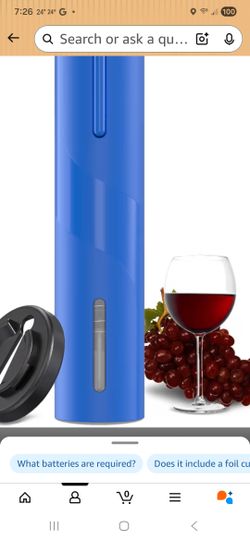 COKUNST Electric Wine Opener (Model KB1-601901A)