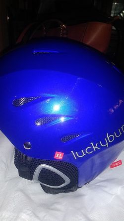 Blue helmet XL