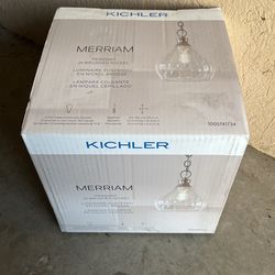 Kichler Merriam Pendant In Brushed Nickel