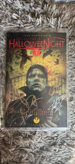 John Carpenter Tales For A Halloween Night All Signed