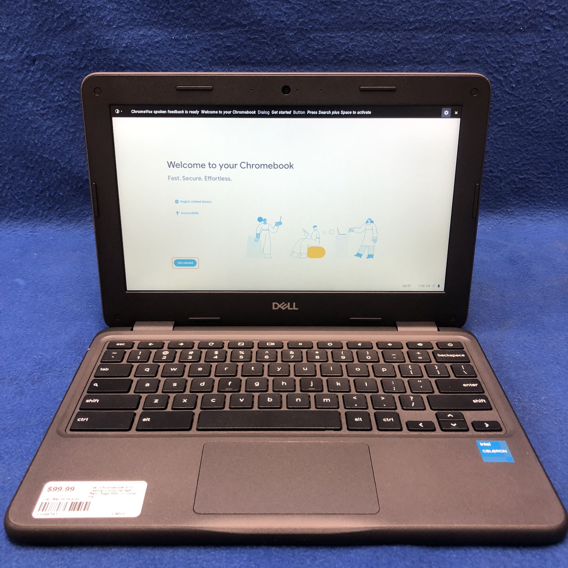 Dell Chromebook 3110 Laptop Computer 4GB Ram 32gb Hdd Chrome Os 11046747