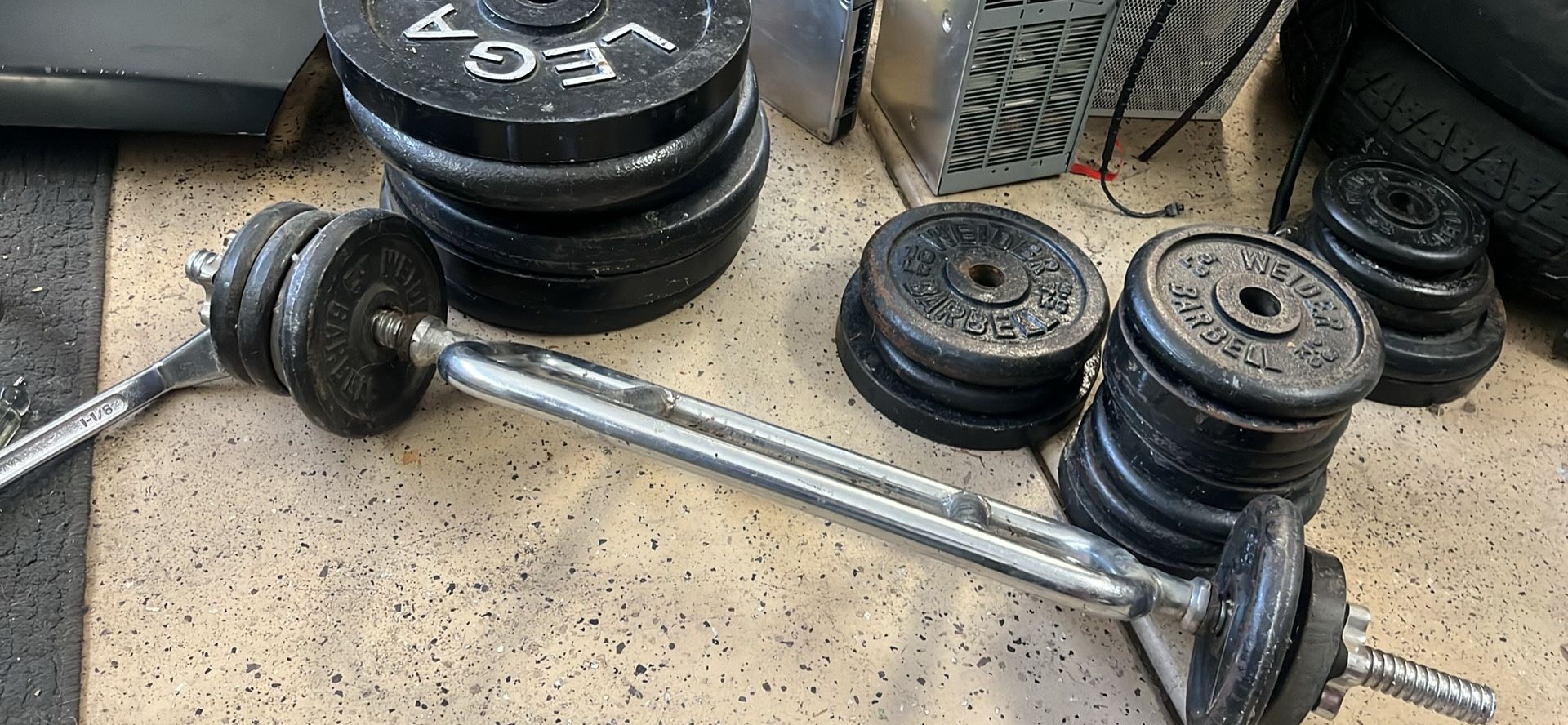 Big Weight Set 2-25 Lbs