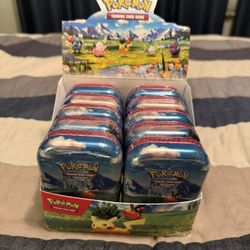 Pokemon Ascended Heroes Mini Tin Display, Lot of 10