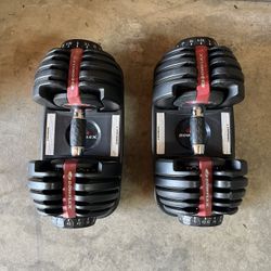 Dumbbell Adjustable Weights BowFlex 5-52.5lb