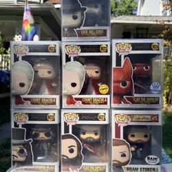 Bram Stoker Dracula Funko Pop Set Of 7