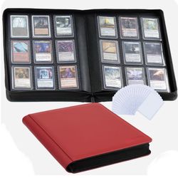 Clovecat 9 Pocket Toploader Binder 252 Trading Cards 