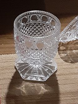 Crystal Candy Dishes Set Of 4 Vintage 