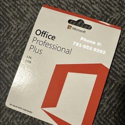 Office Professional Plus 2019 1 PC (DlGITAL CODE)  