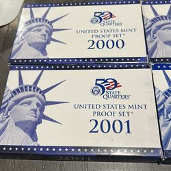 2000’s US Proof sets
