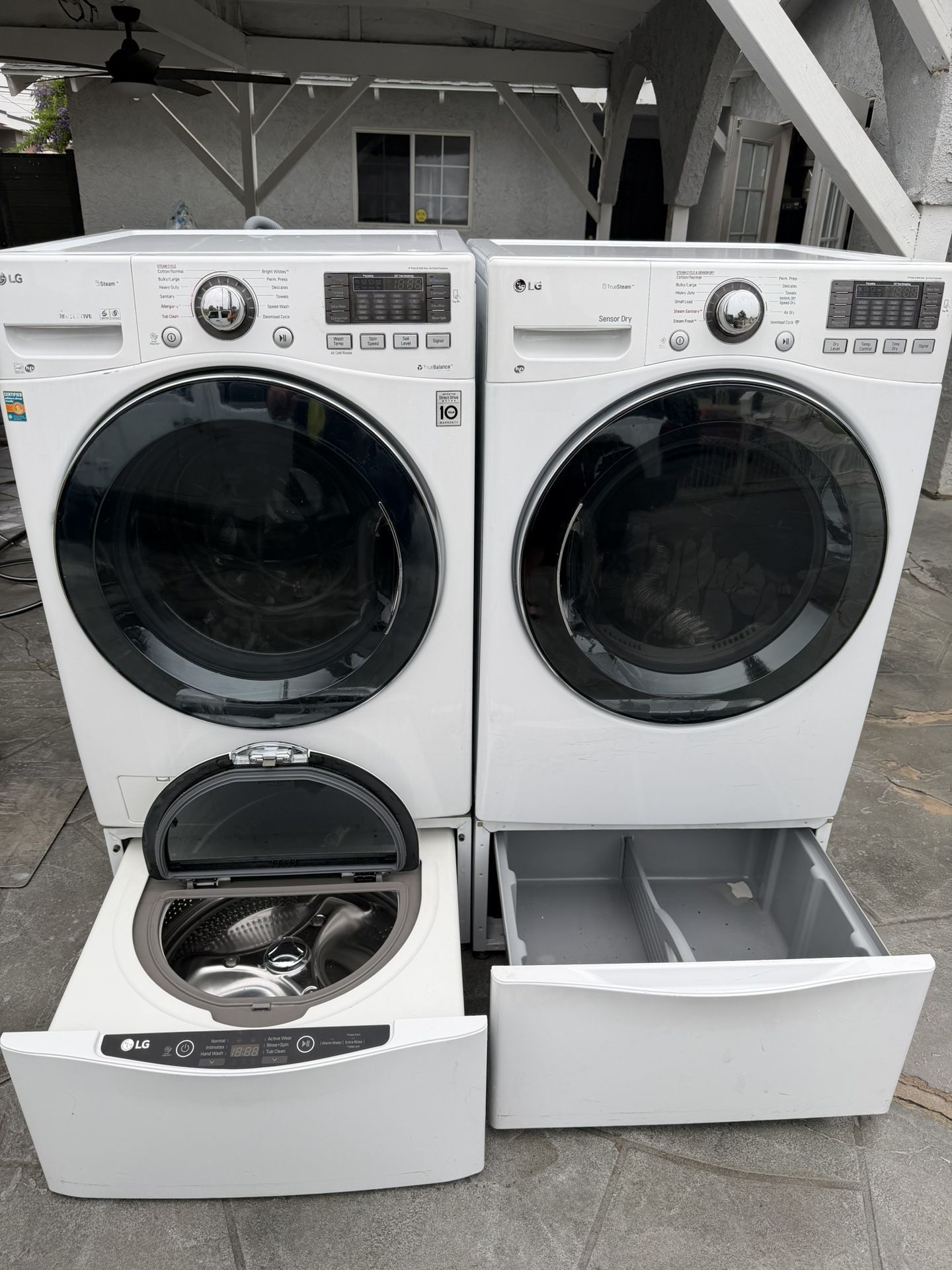 Washer And Gas Dryer