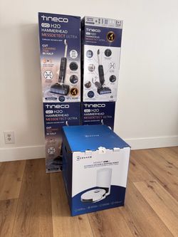 Tineco GO H2O Hammerhead MessDetect Ultra + Ecovacs Deebot Bundle