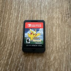 Nintendo Switch, let’s go Pikachu