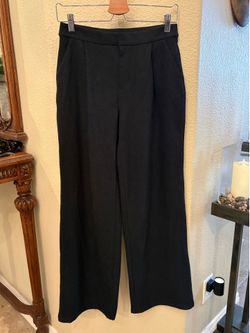 NWOT~VUORI Women Black Elevation Trouser Wide Leg Pants Size Small