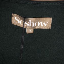 Dark Green Dress