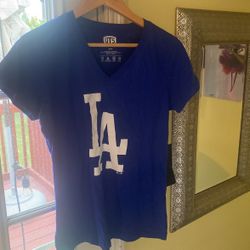 Los Angeles Dodgers Women’s/Ladies V-neck T-shirt